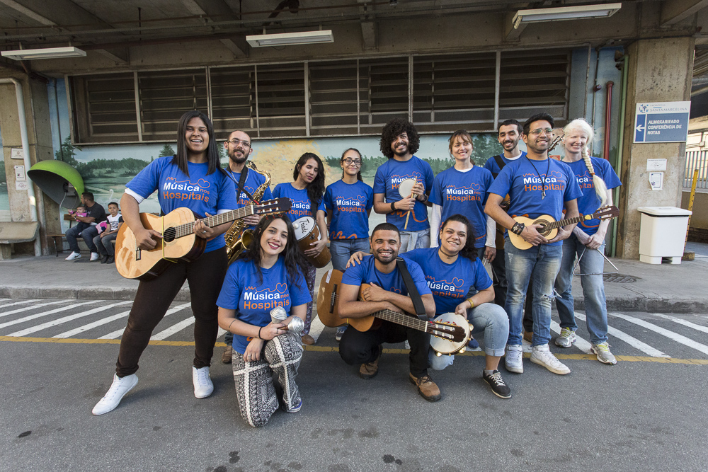 Turma de veteranos do Música nos Hospitais 2017 (fotos: Helô Bortz/Santa Marcelina Cultura)