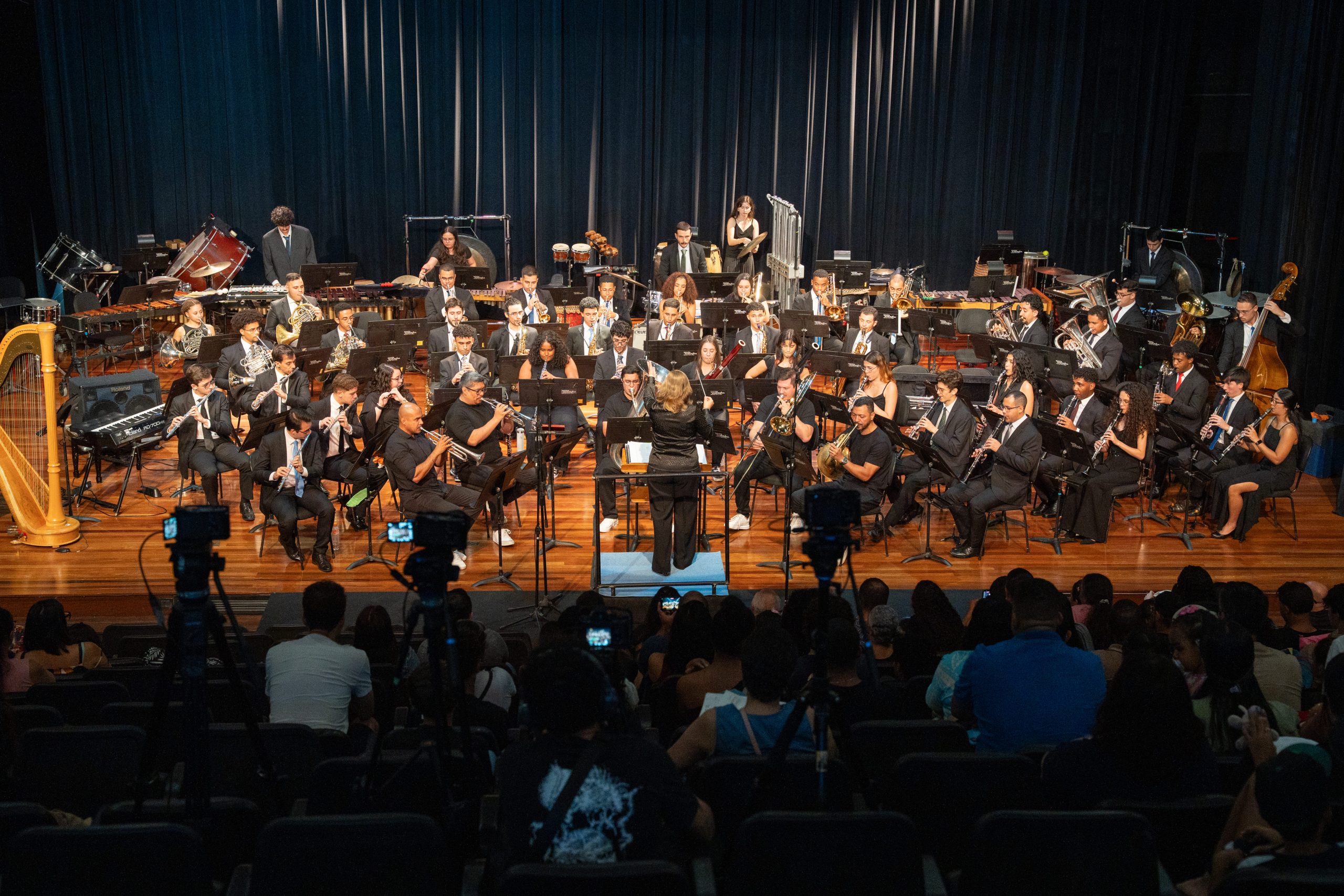 Concerto Travessias Continentais, da Banda Sinfônica Jovem do Estado, em 25 abril 2026