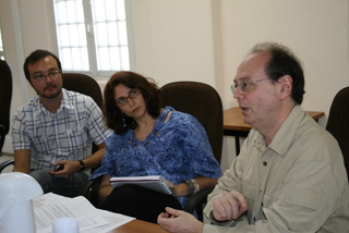 Maurício Cruz, Valéria Zeidan e Serge Cyferstein