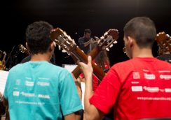 Camerata de Violões do Guri no Masp Auditório, em 2016.